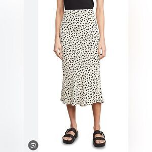 WOMENS SHOPBOP MOON RIVER LEOPARD MAXI SKIRT SIZE MEDIUM